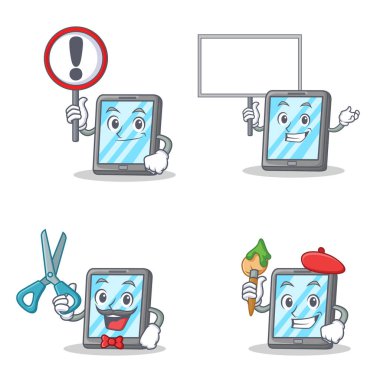 İşareti ile tablet karakter kümesi getirmek kurulu Kuaför sanatçı