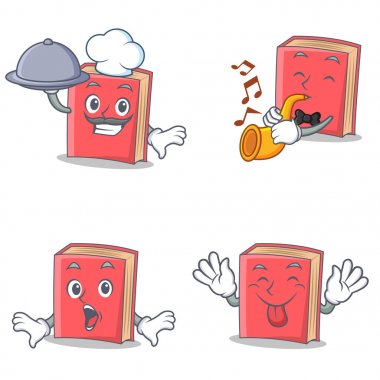 Kümesi ile Şef trompet kırmızı kitap karakteri dilini şaşırttı