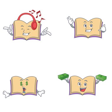 Dinleme ile açık kitap karakter kümesi ara beni para göz