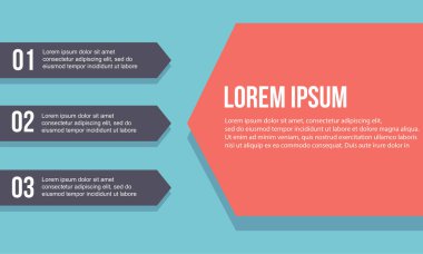 Koleksiyon Infographic adım tasarım iş