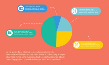Diyagram kavramı iş Infographic