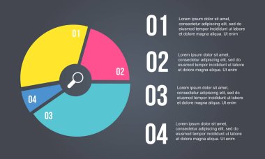 Diyagram tasarım iş Infographic koleksiyonu