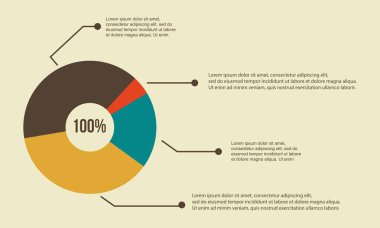 İş Infographic diyagramı konsept tasarımı