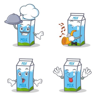 Şef trompet ile süt kutusu karakter kümesi dilini şaşırttı