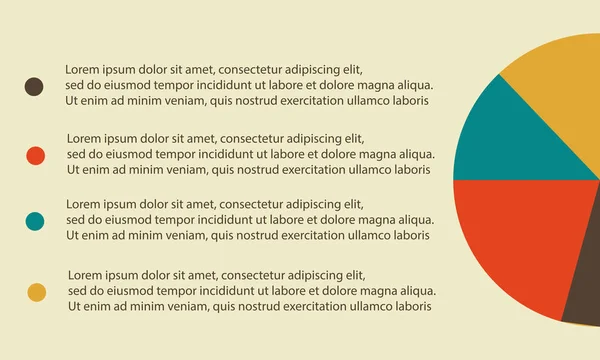 Diyagram ve veri iş Infographic için