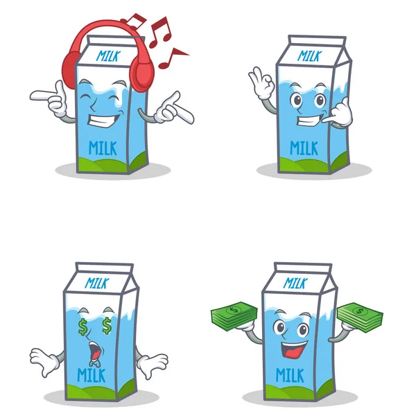 Dinleme ile süt kutusu karakter kümesi ara beni para göz