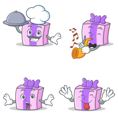 Şef trompet hediye karakter kümesi dilini şaşırttı