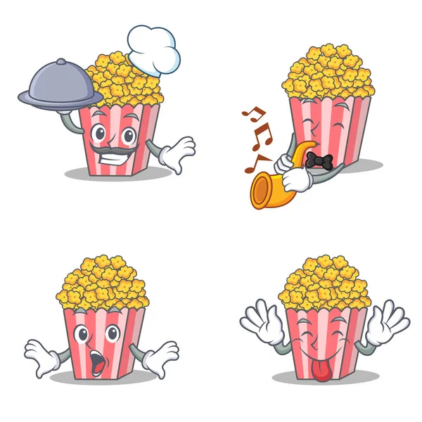 Şef trompet patlamış mısır karakter kümesi dilini şaşırttı