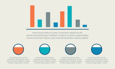 Grafik ve veri iş Infographic