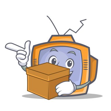 TV karakter karikatür nesne kutusu