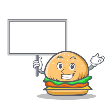 Yönetim Kurulu burger karakter lokanta getirmek