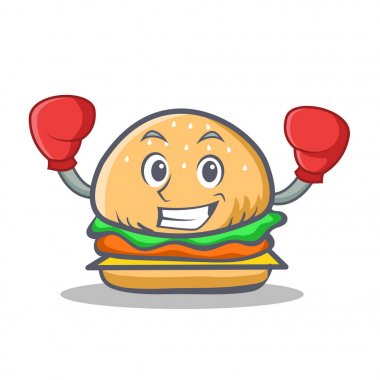 Boks burger karakter lokanta