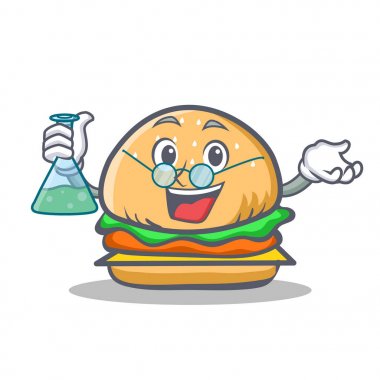 Profesör burger karakter lokanta