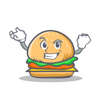 Başarılı burger karakter lokanta