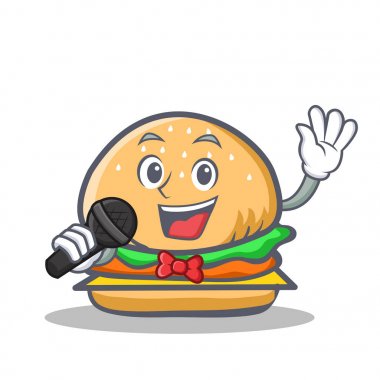 Karaoke burger karakter lokanta