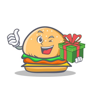 Wink burger karakter lokanta Hediyelik