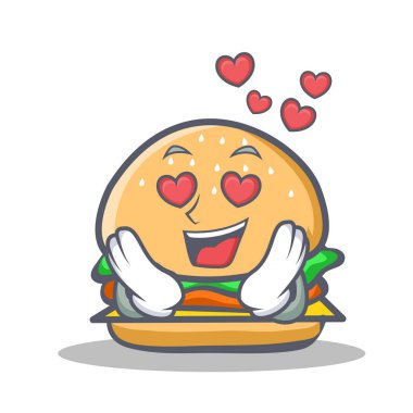 Aşk burger karakter fast food