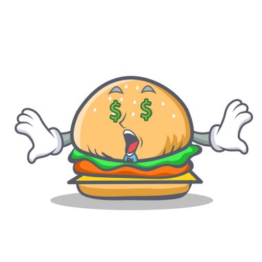 Para göz burger karakter lokanta