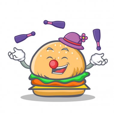 Burger karakter lokanta hokkabazlık