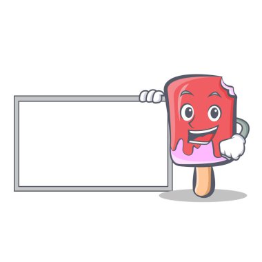 Yönetim Kurulu ile dondurma karakter karikatür