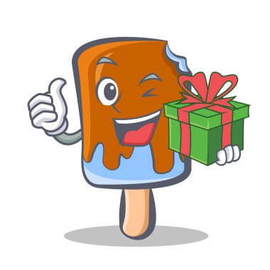 Wink dondurma karakter karikatür hediye ile