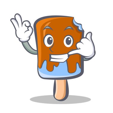 Bana dondurma karakter karikatür de