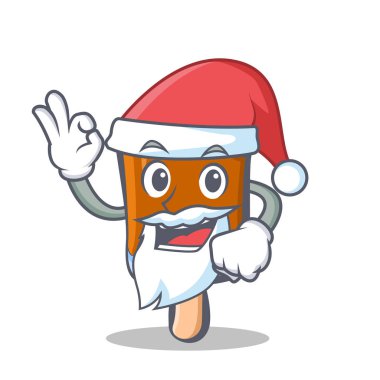 Noel Baba dondurma karakter karikatür