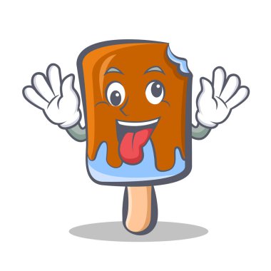 Deli dondurma karakter karikatür