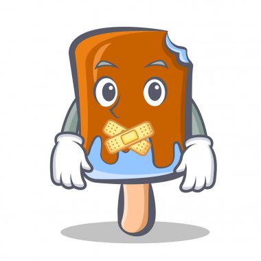 Sessiz dondurma karakter karikatür