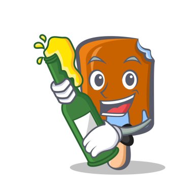 bira ile dondurma karakter karikatür