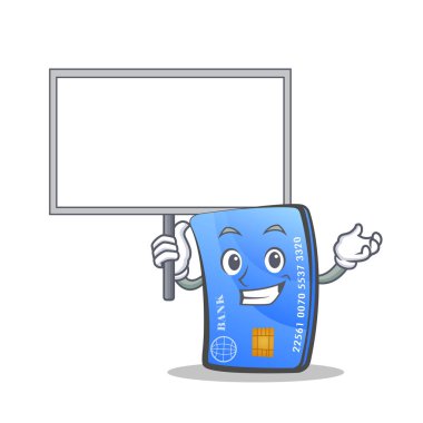 Yönetim Kurulu kredi kartı karakter karikatür getirmek