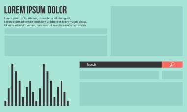 Arka plan tasarım grafik iş Infographic ile
