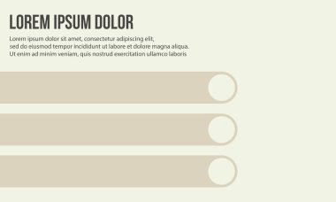 İş Infographic veri tasarım stili