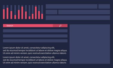 İş Infographic arka plan stili grafik ile