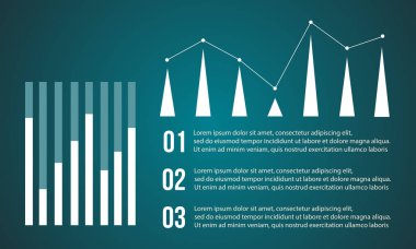 Backgroud grafik tasarım iş Infographic