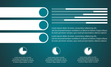 Grafik ve veri iş Infographic tarzı