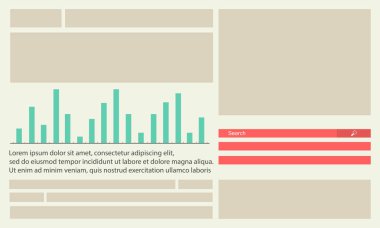İş Infographic grafik veri toplama