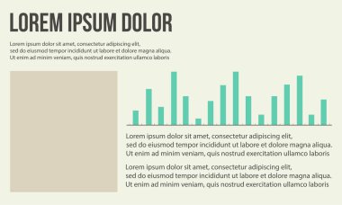 Grafik tasarım iş Infographic arka plan