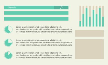 Arka plan grafik diyagramı iş Infographic