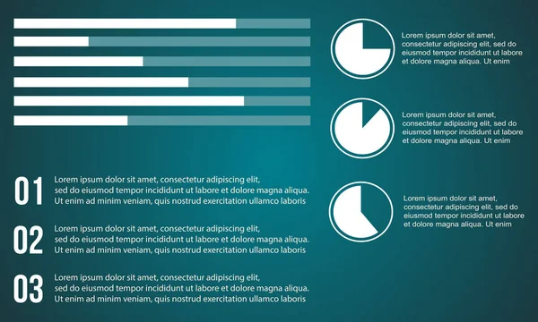 Ticari Infographic grafik ve diyagram