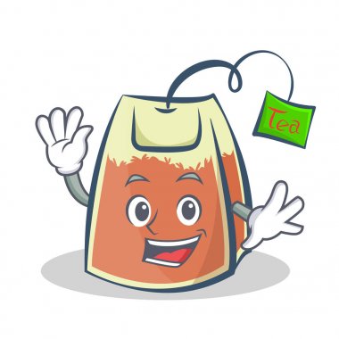 Sallama çay poşeti karakter karikatür