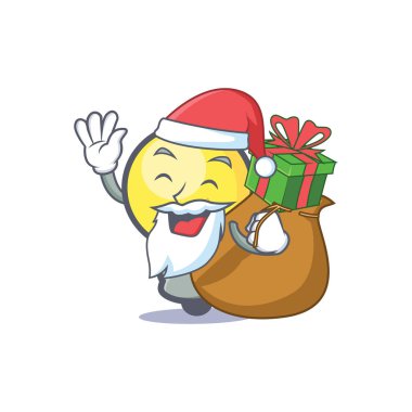 Santa ampul karakter karikatür hediye ile