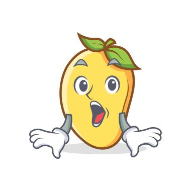 Sürpriz mango karakter karikatür maskot