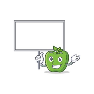 Yönetim Kurulu yeşil elma karakter karikatür getirmek