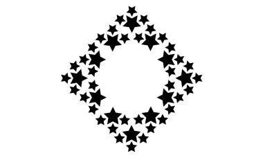 Yıldız arka plan tasarım koleksiyonu stok