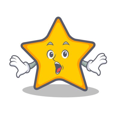 Yıldız karakter karikatür tarzı şaşırttı