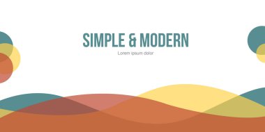 Modern soyut başlığı Web sitesi tasarımı