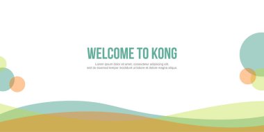 Başlık Web sitesi basit tasarımı için arka plan