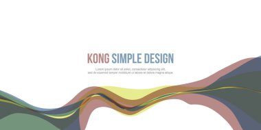 Banner header Web sitesi soyut modern tasarımı