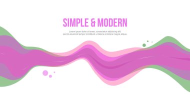 Soyut başlığı Web sitesi pembe beyaz